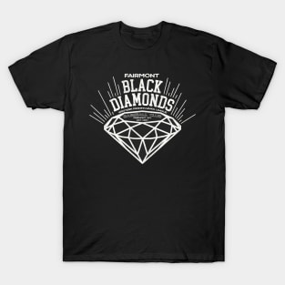 Defunct Fairmont Black Diamonds Baseball Team T-Shirt